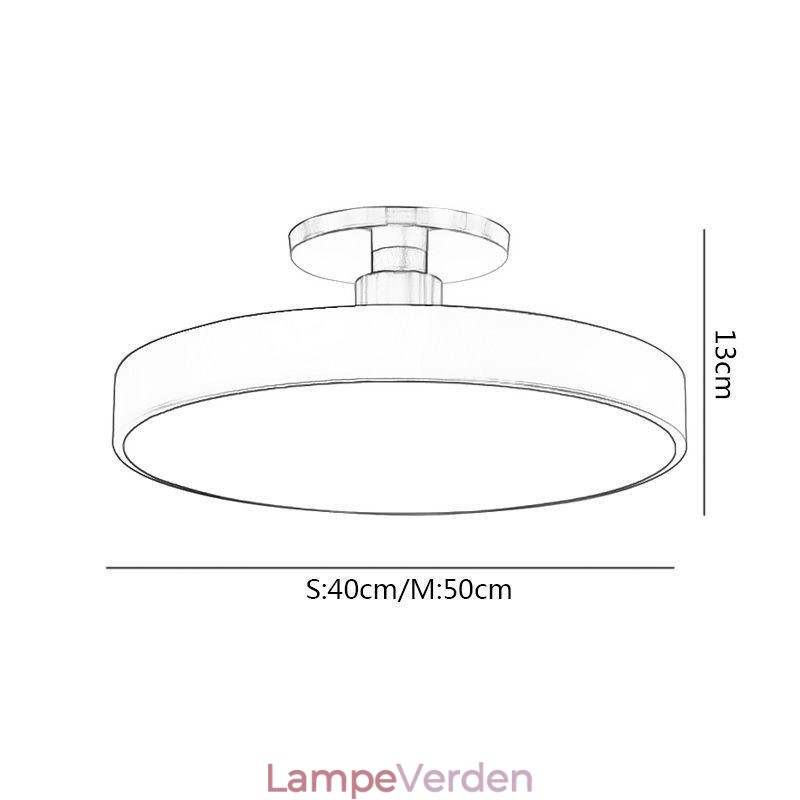 Moderne runde loftslamper akryl loftslampe