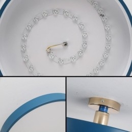 Moderne runde loftslamper akryl loftslampe