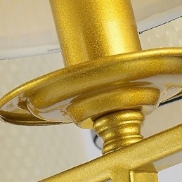 Moderne moderne metal lysekrone