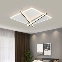 Nordic Ceiling Light Art Clock Design Loftslampe