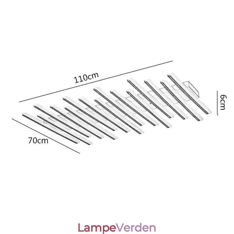 Kreativ Loftslampe Piano Key Loftslys
