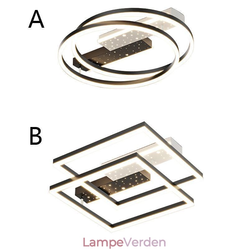 Moderne Loftslamper Stjerne Loftslampe Armaturer