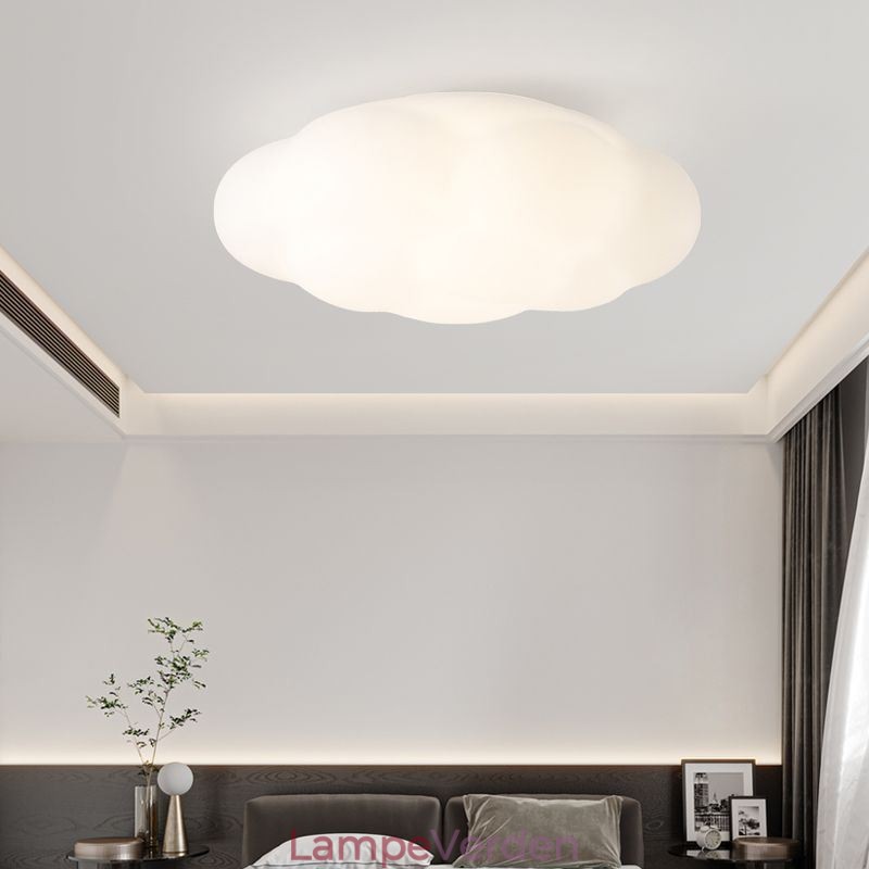 Nordic Ceiling Light Cloud Shape Loftslampe