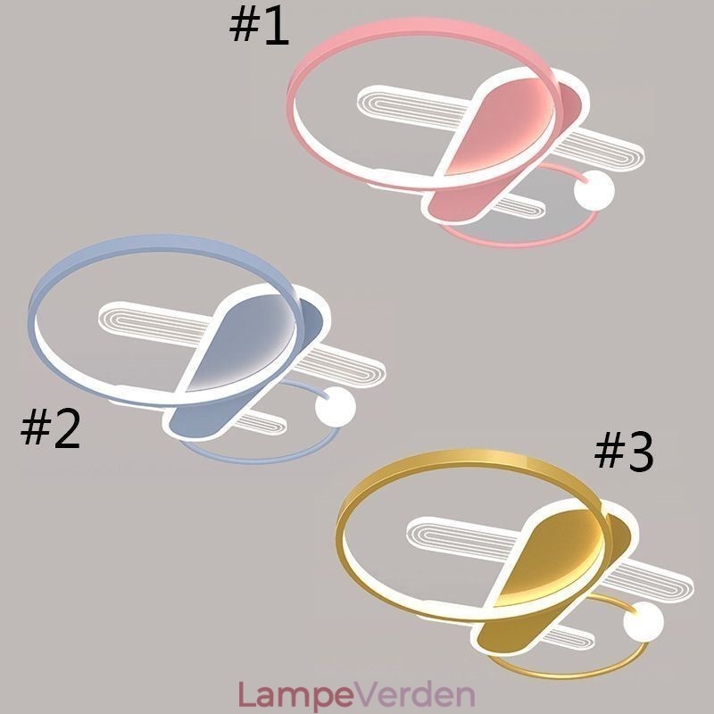 Loftslampe Cartoon Plane Loftslys