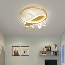 Loftslampe Cartoon Plane Loftslys