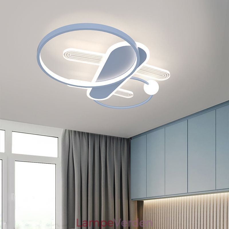 Loftslampe Cartoon Plane Loftslys