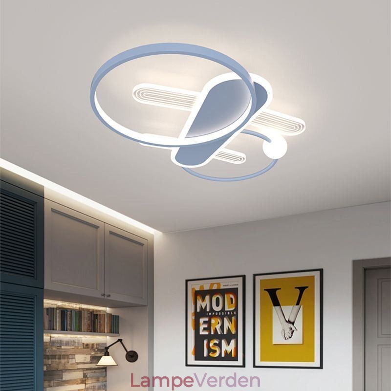 Loftslampe Cartoon Plane Loftslys