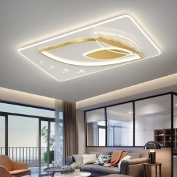 Luksus Loftslampe Creative Leaf Design Loftslampe