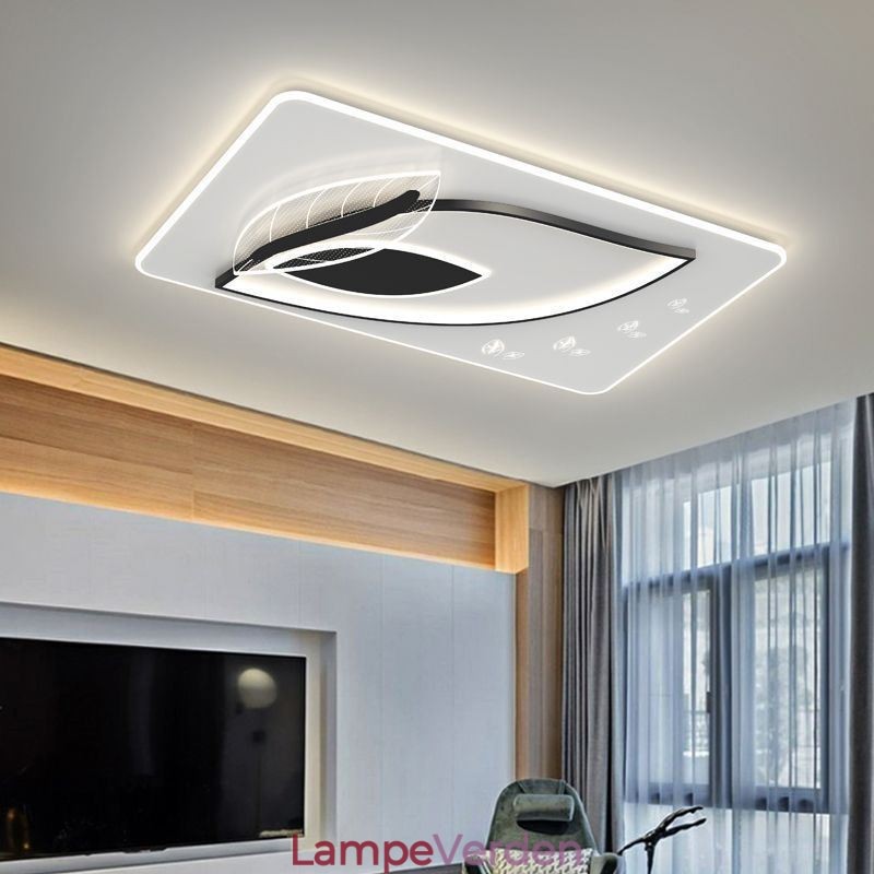 Luksus Loftslampe Creative Leaf Design Loftslampe