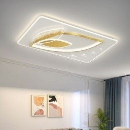Luksus Loftslampe Creative Leaf Design Loftslampe