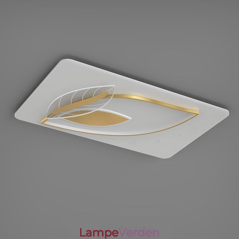 Luksus Loftslampe Creative Leaf Design Loftslampe