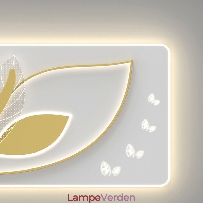 Luksus Loftslampe Creative Leaf Design Loftslampe