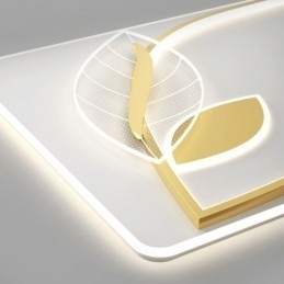 Luksus Loftslampe Creative Leaf Design Loftslampe
