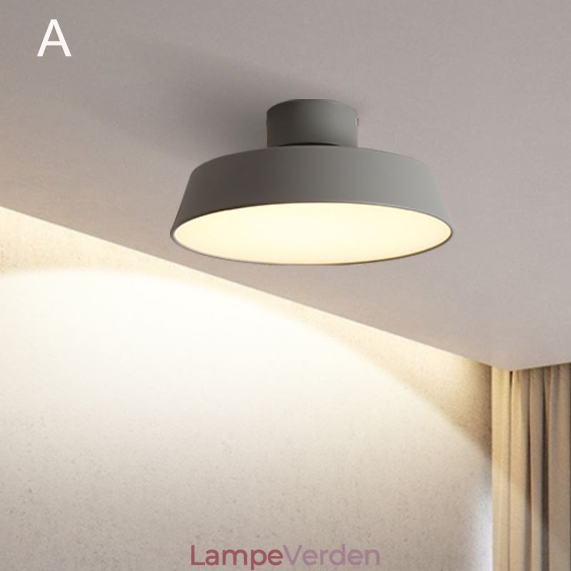 Moderne Loftslampe Porch Nordic Macaron Loftslampe
