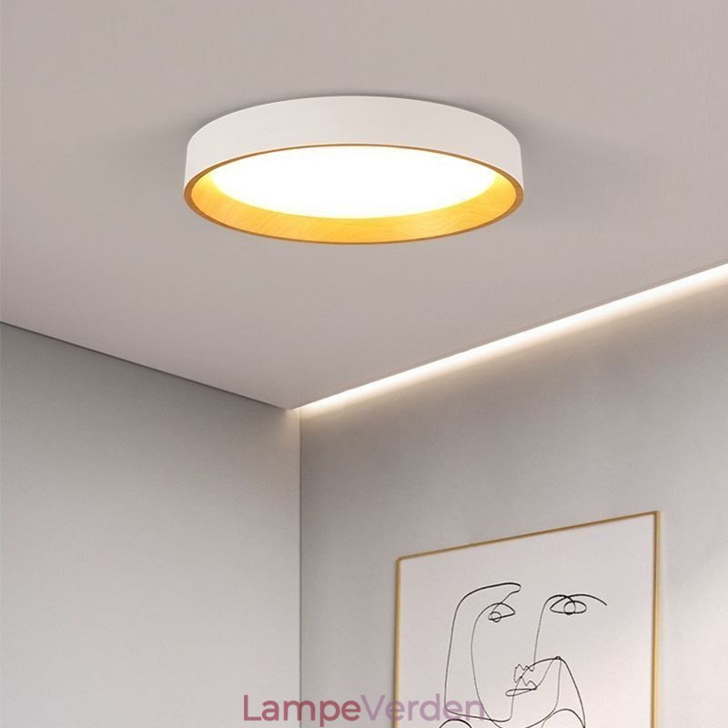Loftslampe Moderne Minimalistisk Flush Mount Panel Lampe