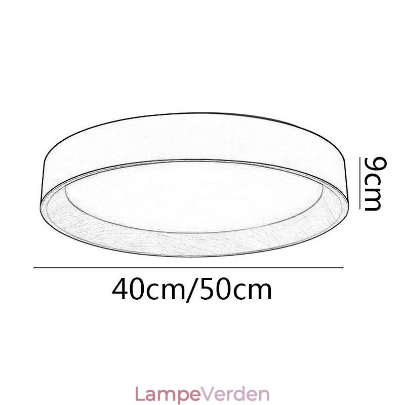 Loftslampe Moderne Minimalistisk Flush Mount Panel Lampe