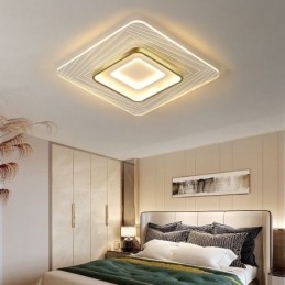 Loftslampe Flush Mount Firkantet Loftslampe