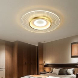 Loftslys Moderne Flush Mount Belysningsarmatur Rund