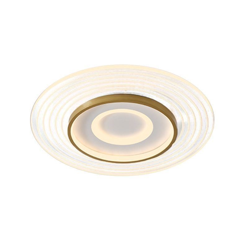 Loftslys Moderne Flush Mount Belysningsarmatur Rund