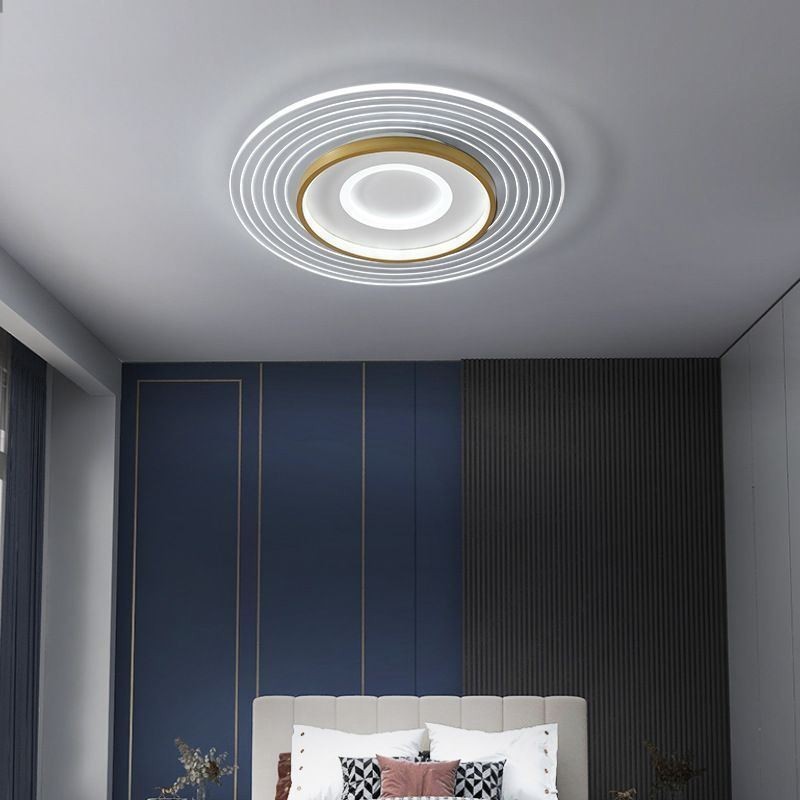 Loftslys Moderne Flush Mount Belysningsarmatur Rund
