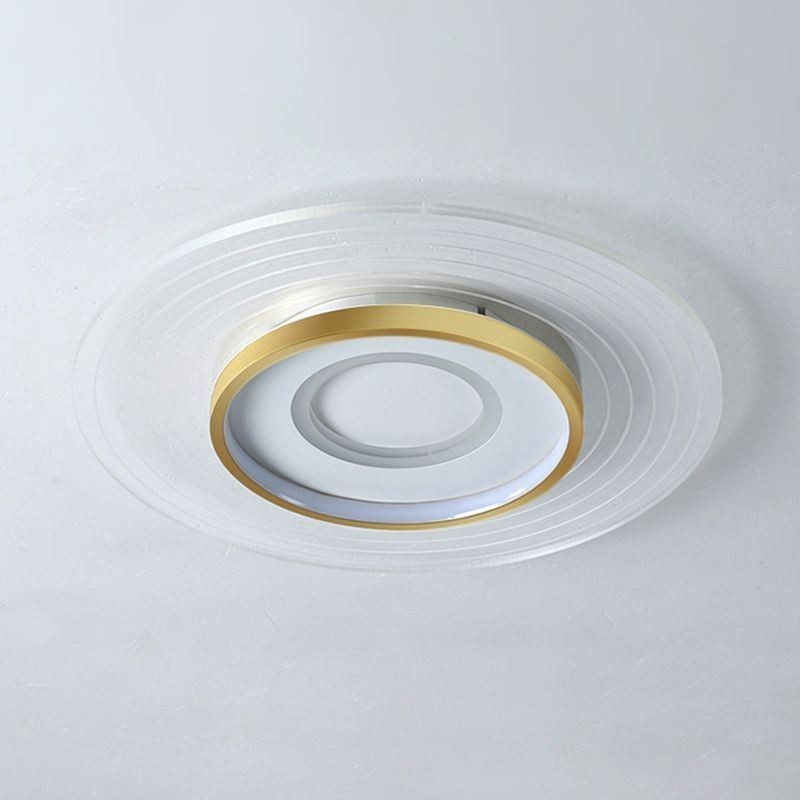 Loftslys Moderne Flush Mount Belysningsarmatur Rund