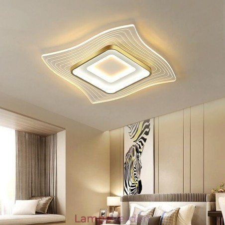 Moderne loftslampe Flush Mount Square Shape Loftslampe Moderne loftslampe Flush Mount Square Shape Loftslampe