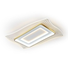 Moderne loftslampe Flush Mount Square Shape Loftslampe
