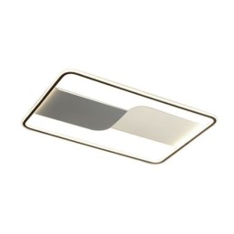 Moderne loftslampearmatur rektangulært indbygningsloftslampe 90*60 cm