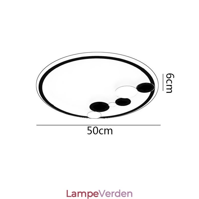 Indbygningslampe til loftslamper