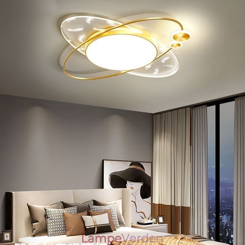 Loftslampe Moderne Flush Mount Loftlampe med Planet Shape
