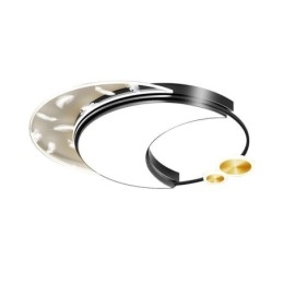 Flush Mount Modern Moon Shape Loftslys
