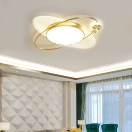 Moderne flush Mount Lighting Creative Planet Loftslampe