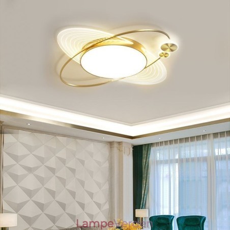 Moderne flush Mount Lighting Creative Planet Loftslampe Moderne flush Mount Lighting Creative Planet Loftslampe