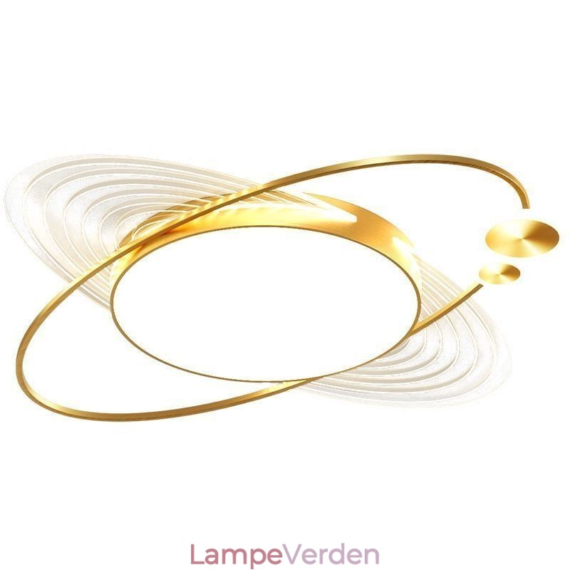 Moderne flush Mount Lighting Creative Planet Loftslampe