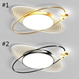 Moderne flush Mount Lighting Creative Planet Loftslampe