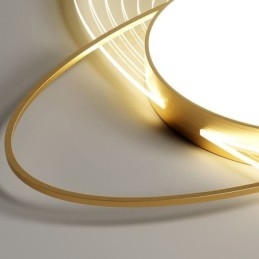 Moderne flush Mount Lighting Creative Planet Loftslampe