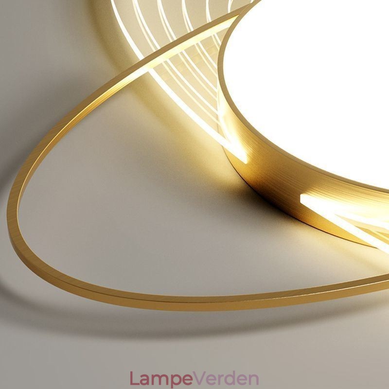 Moderne flush Mount Lighting Creative Planet Loftslampe