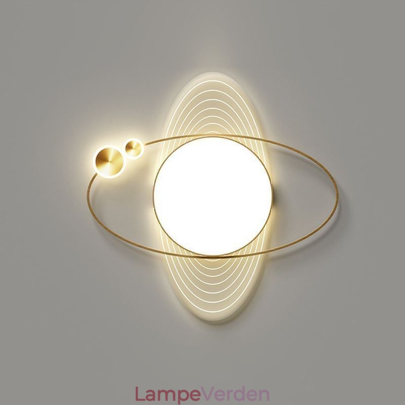 Moderne flush Mount Lighting Creative Planet Loftslampe