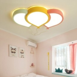 Moderne Flush Mount Loftslampe Dejlig Ballon Shade Loftslampe