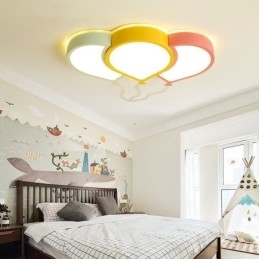 Moderne Flush Mount Loftslampe Dejlig Ballon Shade Loftslampe