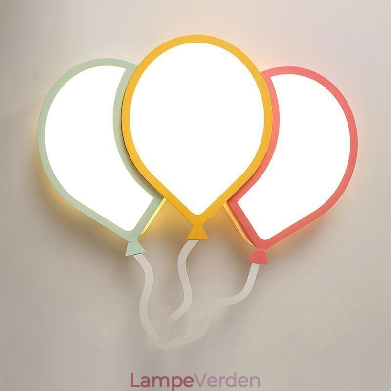 Moderne Flush Mount Loftslampe Dejlig Ballon Shade Loftslampe