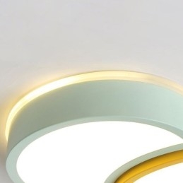 Moderne Flush Mount Loftslampe Dejlig Ballon Shade Loftslampe