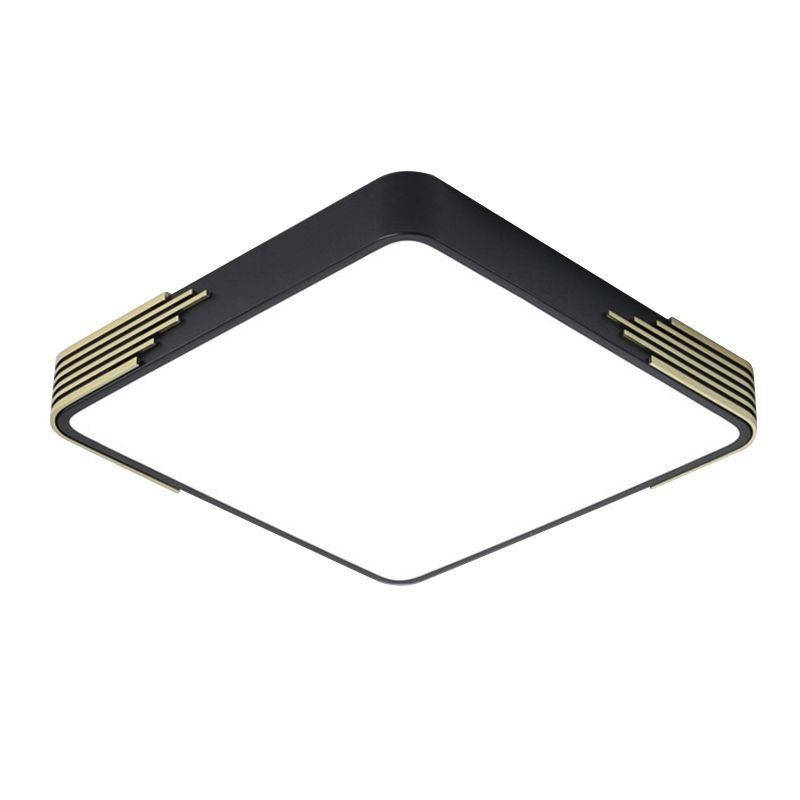 Moderne Flush Mount Loftslampe Firkantet Loftslampe