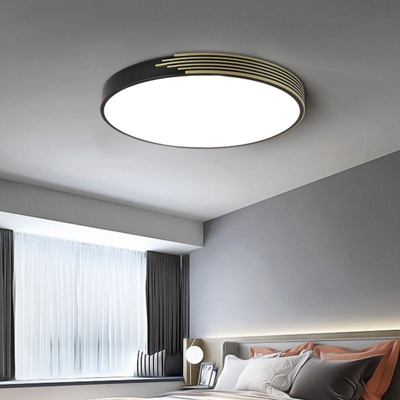 Moderne Flush Mount Loft Light Circle Lighting Lampe