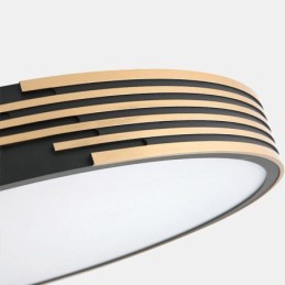 Moderne Flush Mount Loft Light Circle Lighting Lampe