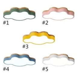 Flush Mount Modern Creative Acryl Cloud Shape Loftslampe Børn