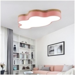 Flush Mount Modern Creative Acryl Cloud Shape Loftslampe Børn