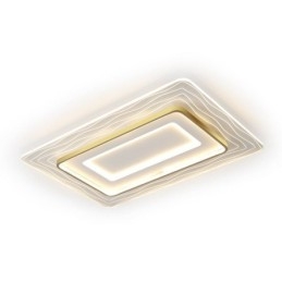 Rektangulær Flush Mount Minimalistisk Akryl Ultratynd Loftslampe