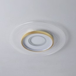 Flush Mount Loftslampe Minimalistisk Akryl Ultratynd Loftslampe
