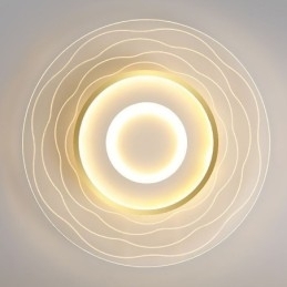Flush Mount Loftslampe Minimalistisk Akryl Ultratynd Loftslampe